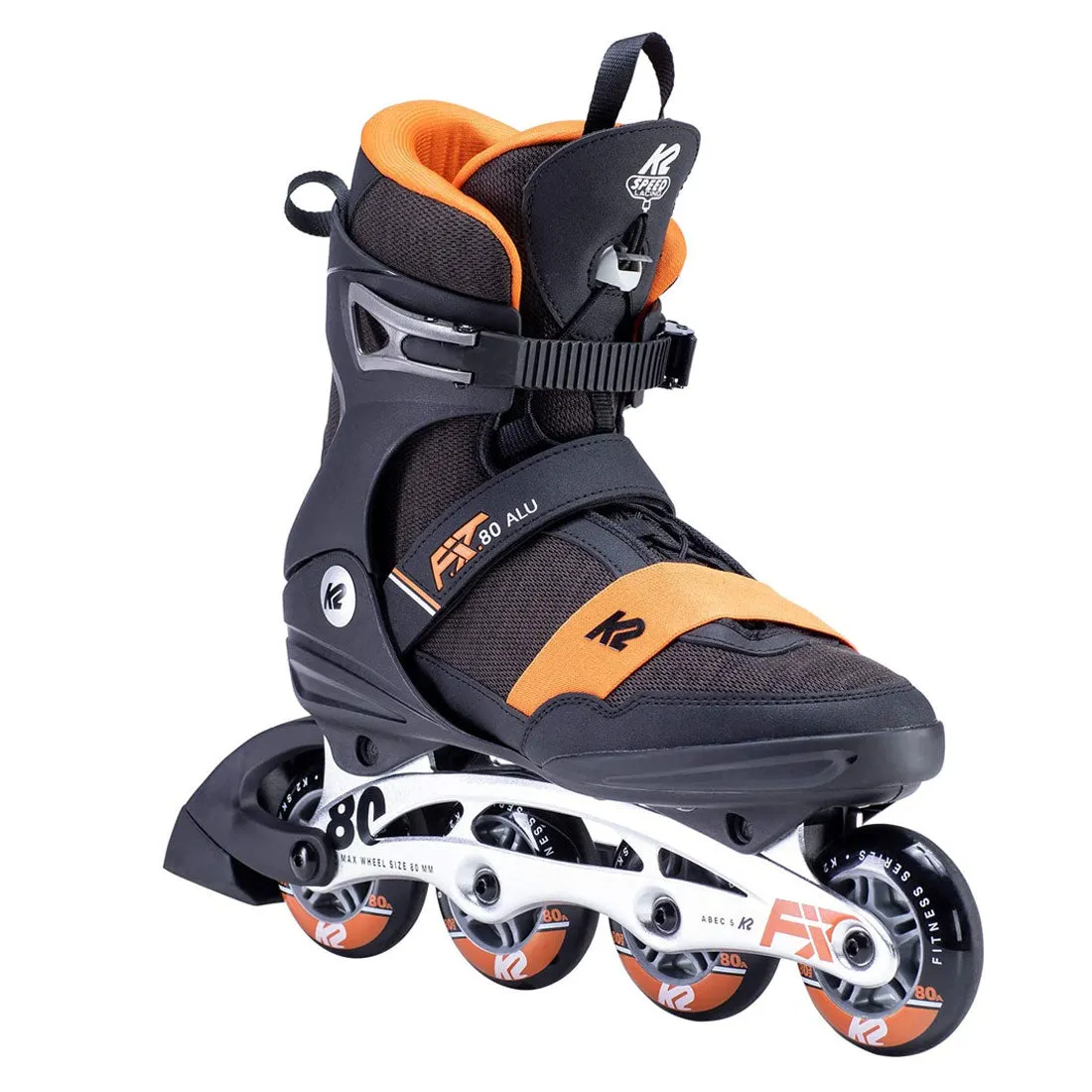 K2 FIT 80 Alu Mens Black/Orange 7US EU39.5 25cm