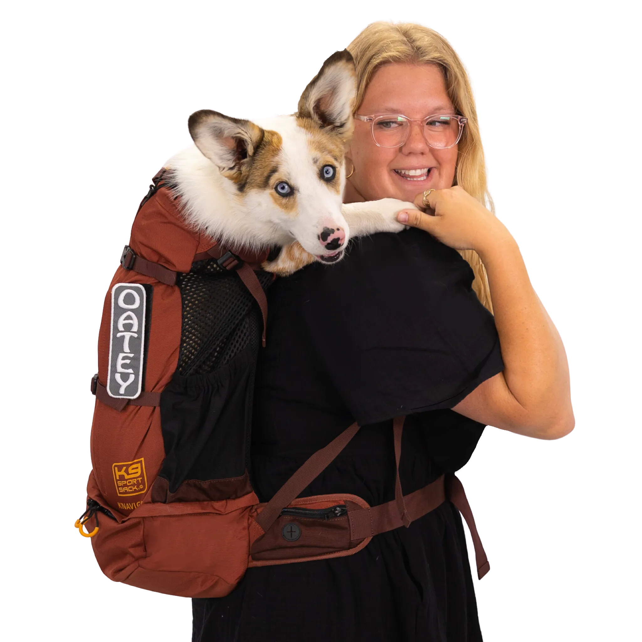 Knavigate | Sturdy Carrier with Internal Frame & Hip Belt
