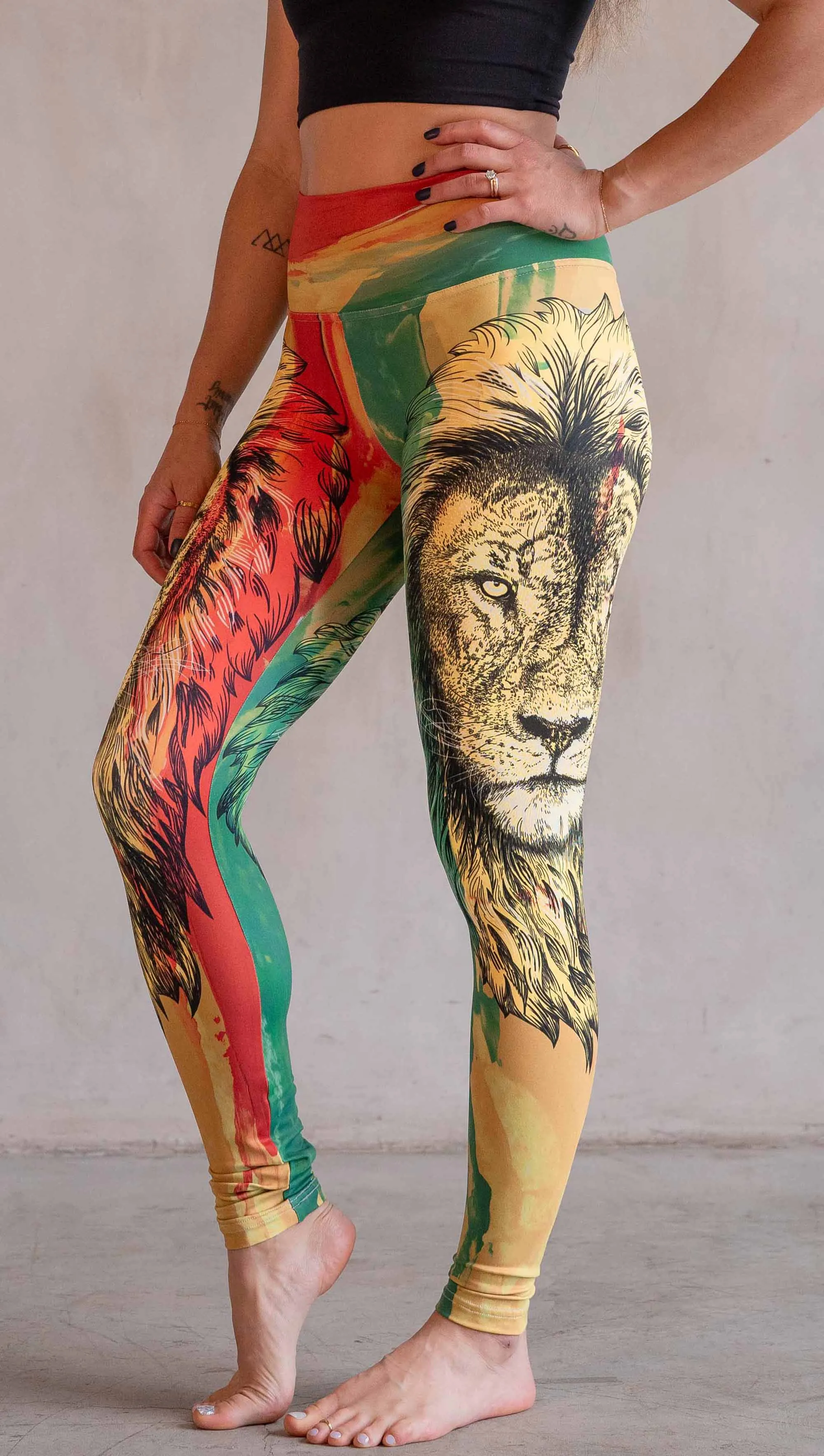 Lion of Zion - Athleisure Leggings