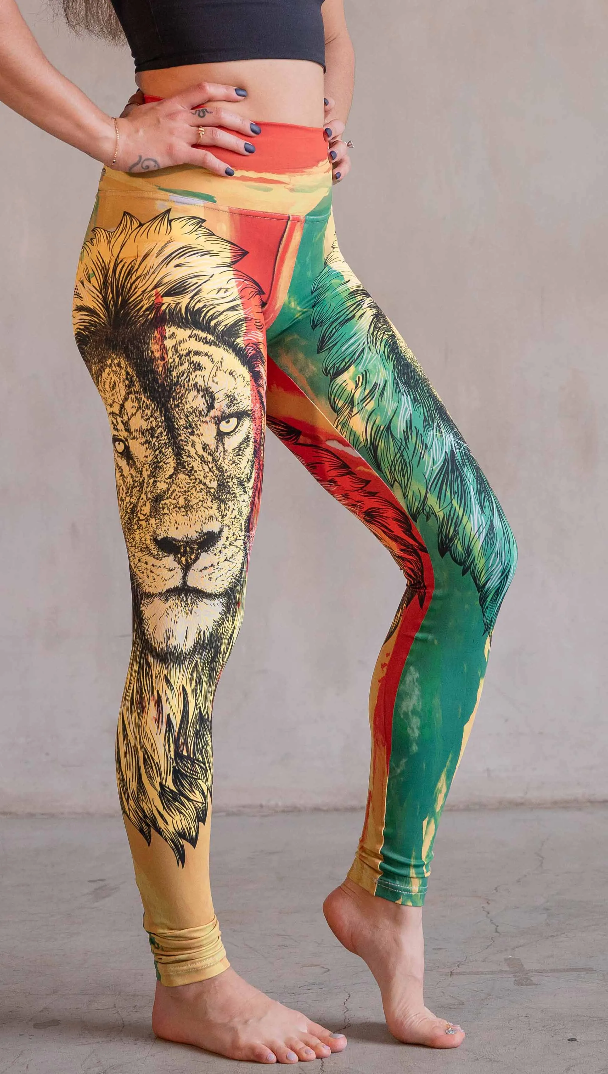 Lion of Zion - Athleisure Leggings