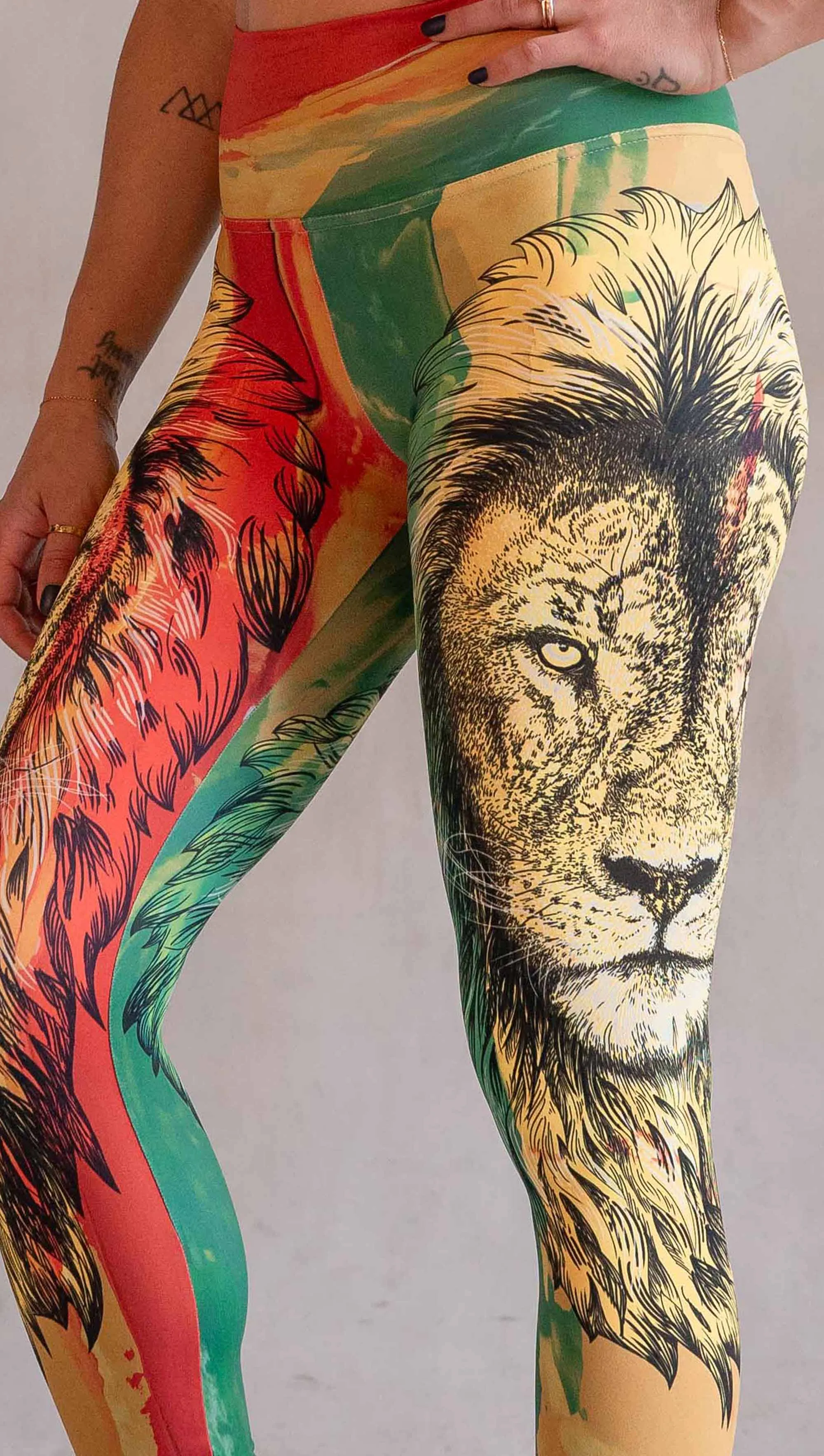 Lion of Zion - Athleisure Leggings