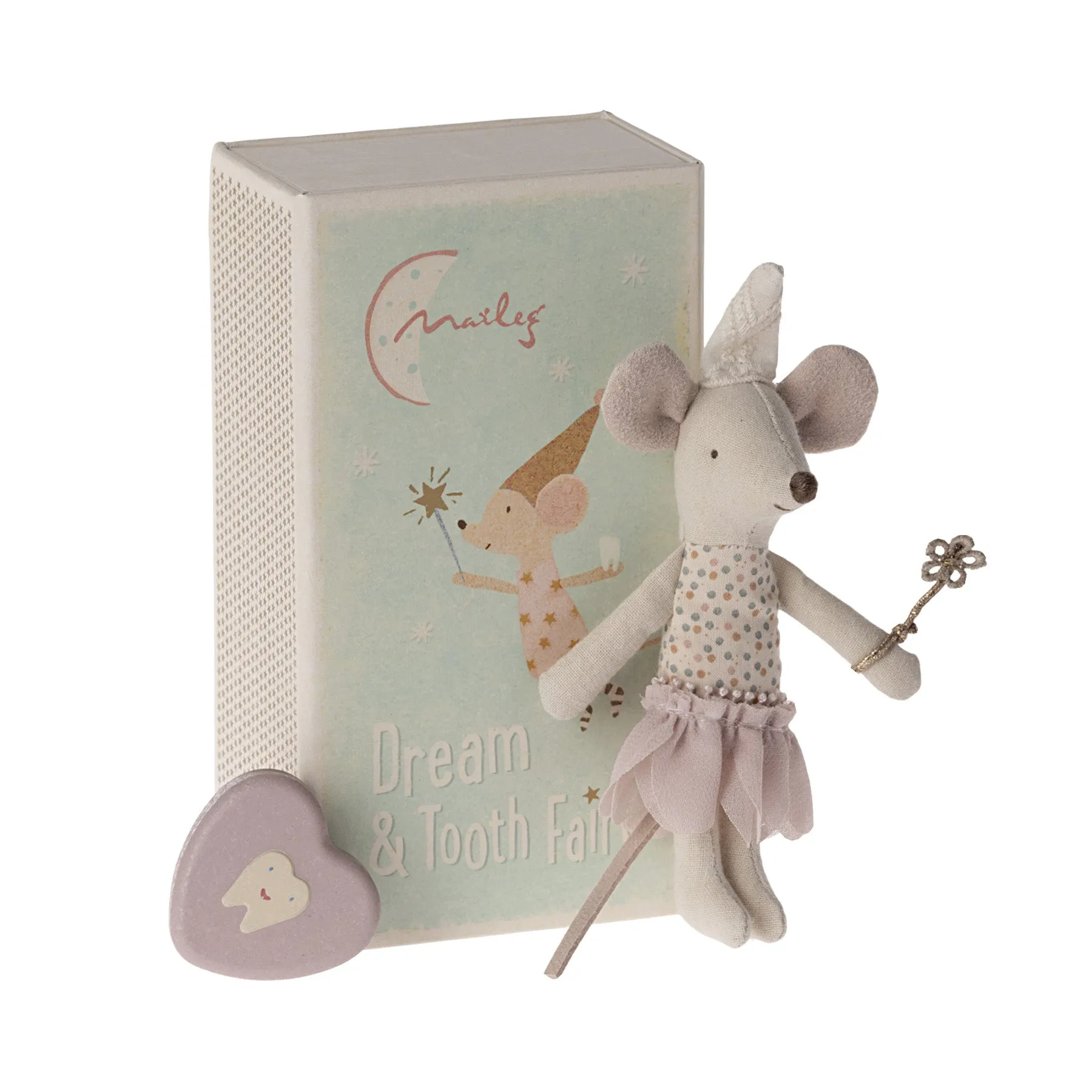Maileg, Moon, L'aventure de la lune & Little Sister Fairy Mouse