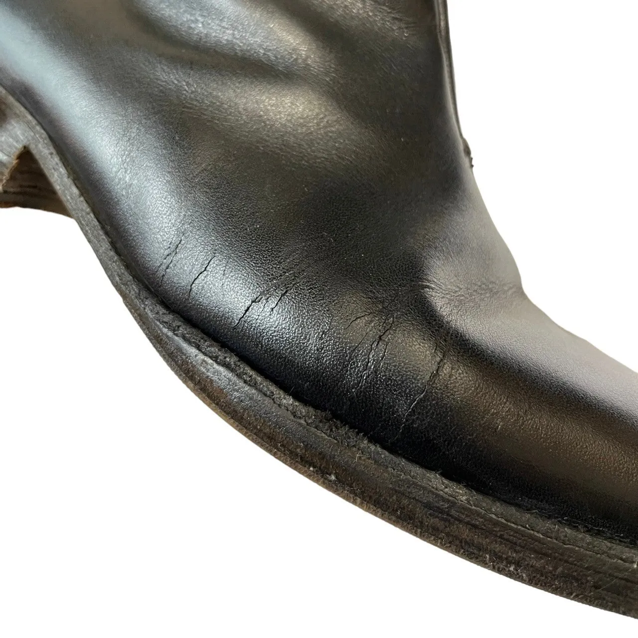 Maison Martin Margiela メゾンマルタンマルジェラ アーティザナル スクエアトゥサイドジップブーツ