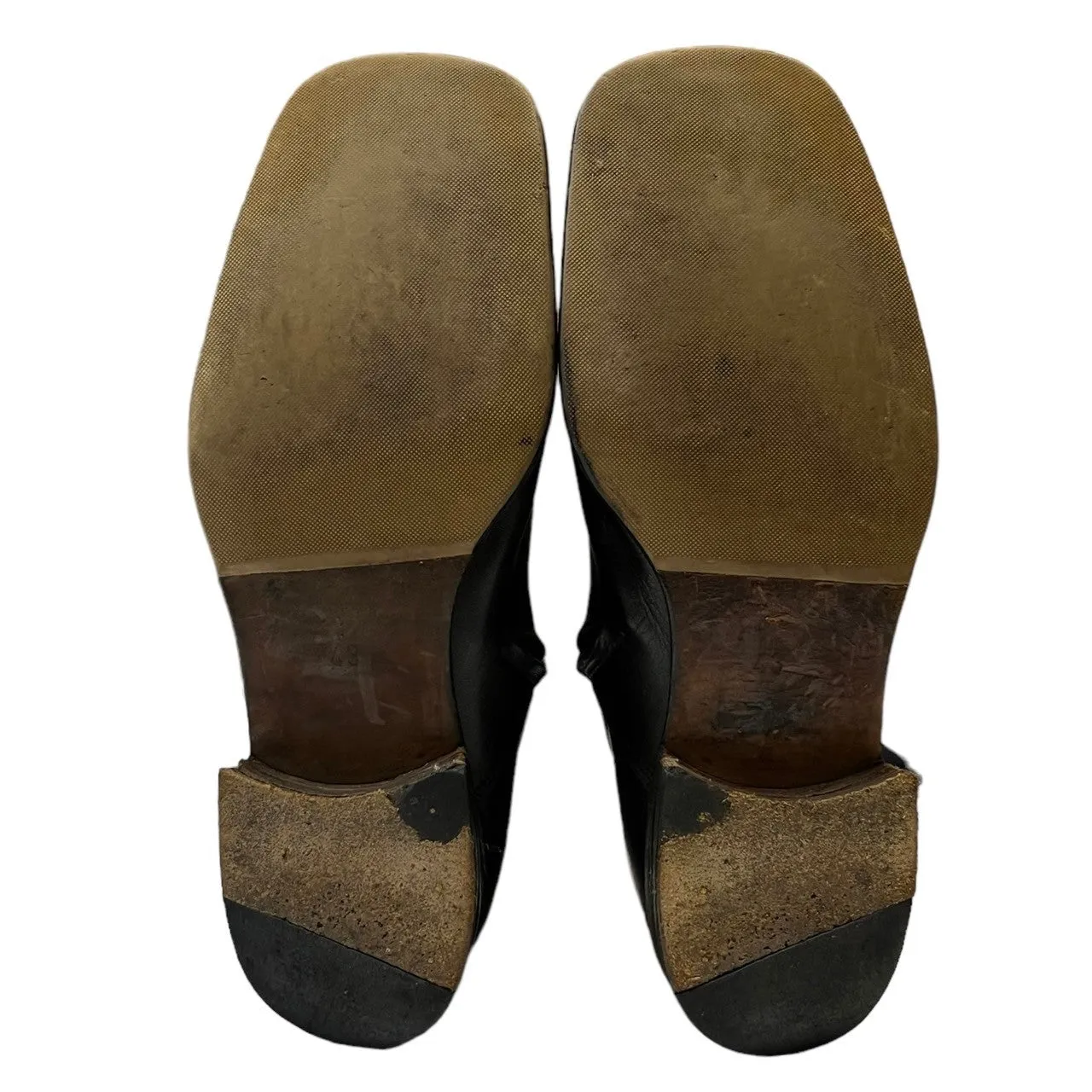 Maison Martin Margiela メゾンマルタンマルジェラ アーティザナル スクエアトゥサイドジップブーツ