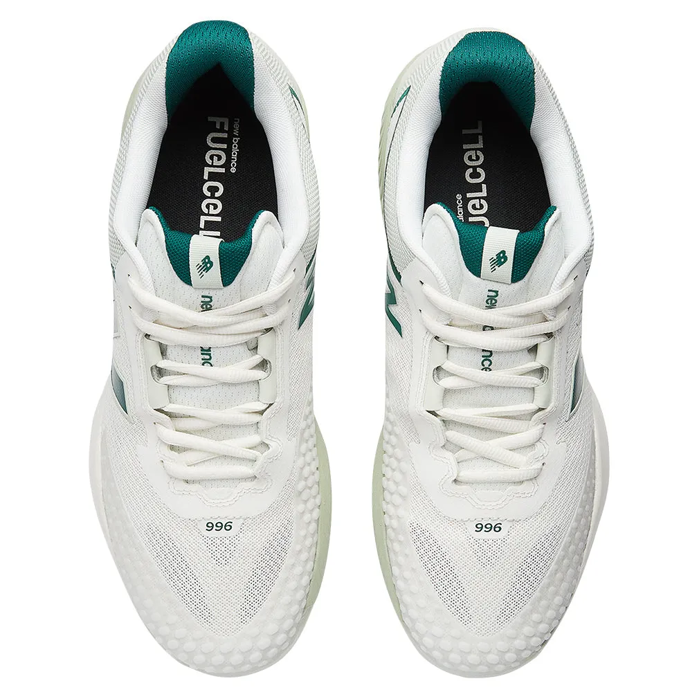 Men`s FuelCell 996v6 2E Width Tennis Shoes Sea Salt and Natural Mint