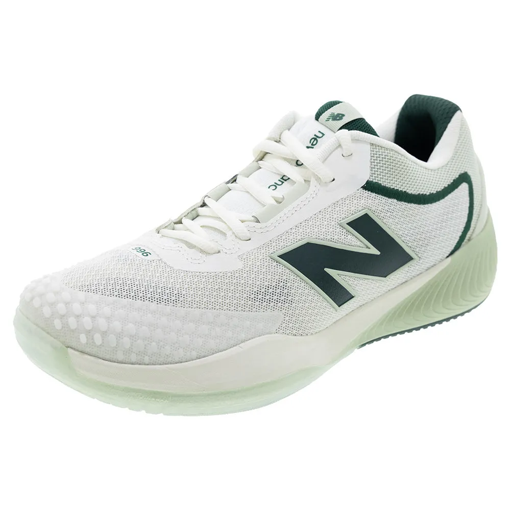 Men`s FuelCell 996v6 2E Width Tennis Shoes Sea Salt and Natural Mint