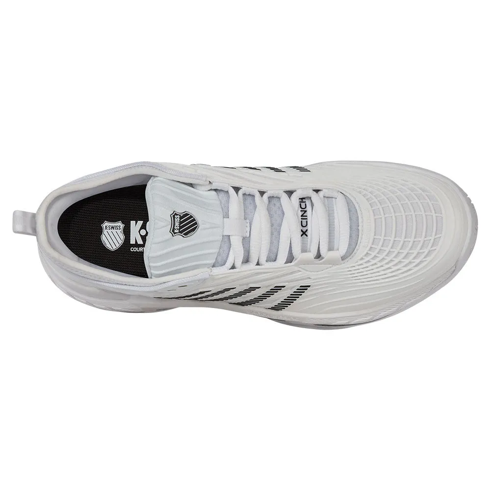 Men`s Hypercourt Supreme 2 Tennis Shoes White and Black