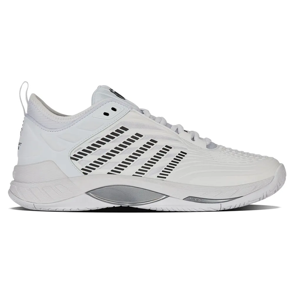 Men`s Hypercourt Supreme 2 Tennis Shoes White and Black