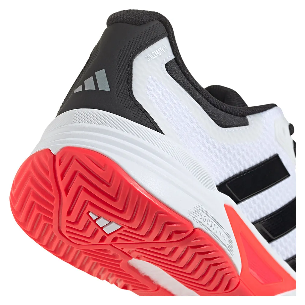 Men`s Solematch Control 2 Tennis Shoes White and Core Black