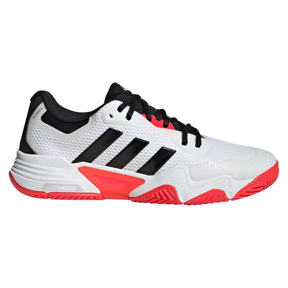 Men`s Solematch Control 2 Tennis Shoes White and Core Black