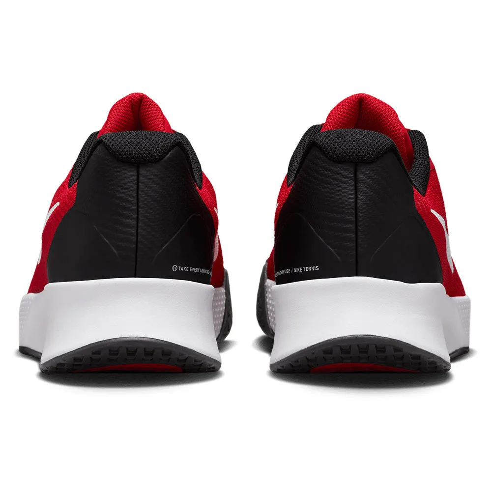 Men`s Vapor Lite 3 Tennis Shoes University Red and White