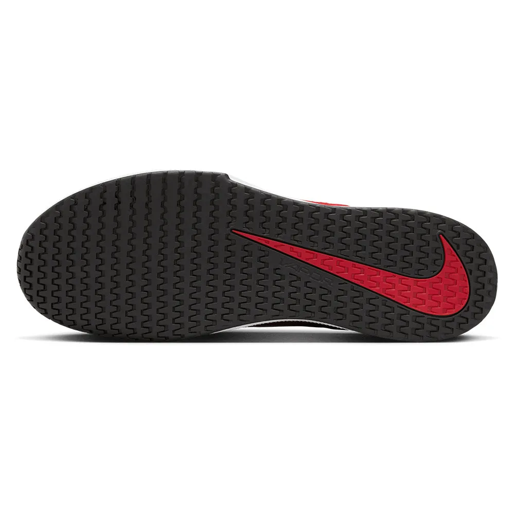 Men`s Vapor Lite 3 Tennis Shoes University Red and White