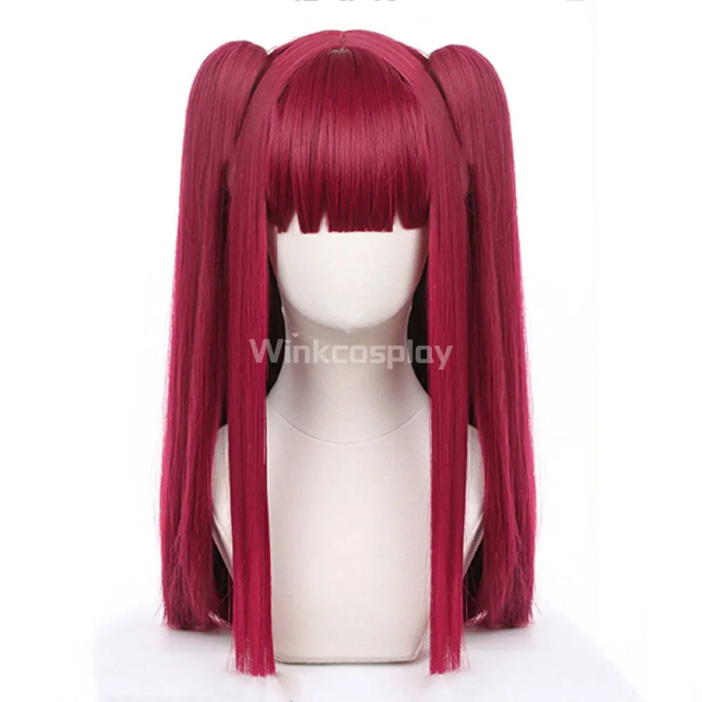 My Dress-Up Darling Sono Bisque Doll Wa Koi Wo Suru Kitagawa Marin Little Devil Halloween Red Cosplay Wig