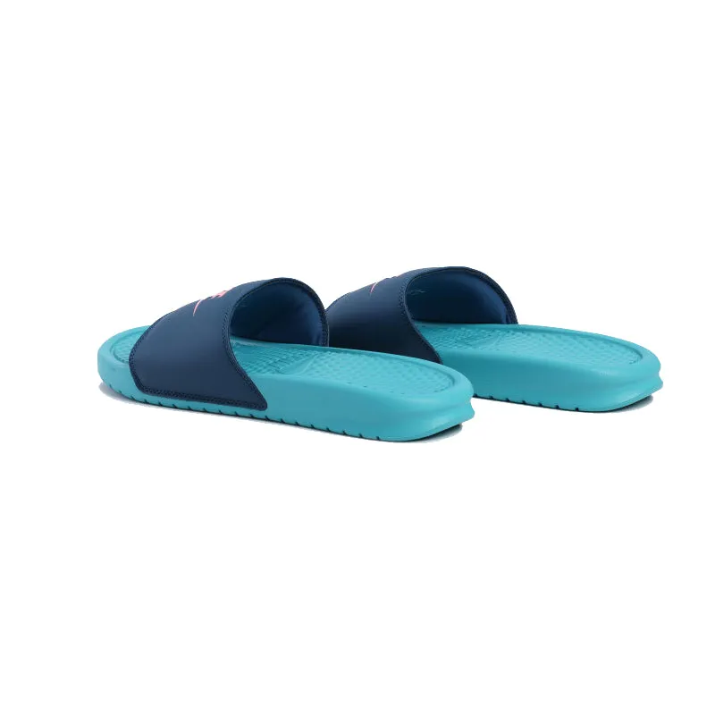 Nike Benassi JDI Slide TealNebula/SunsetPulse