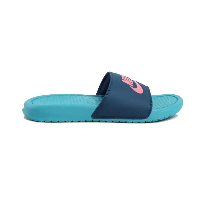 Nike Benassi JDI Slide TealNebula/SunsetPulse