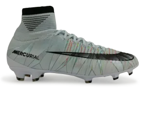 Nike Kids Mercurial Superfly V CR7 Dynamic Fit  FG Blue Tint/Black/White