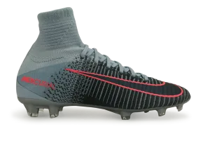 Nike Kids Mercurial Superfly V FG Light Armory Blue/Armory Navy