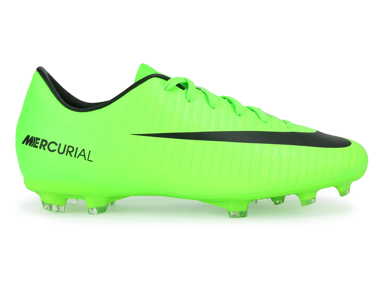 Nike Kids Mercurial Victory VI FG Electric Green/Black/Flash Lime