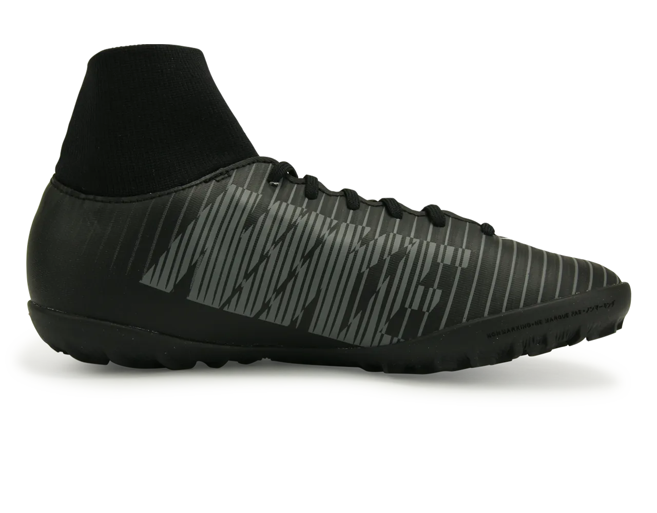 Nike Kids MercurialX Victory VI Dynamic Fit Turf Soccer Shoes Black/White/Dark Grey