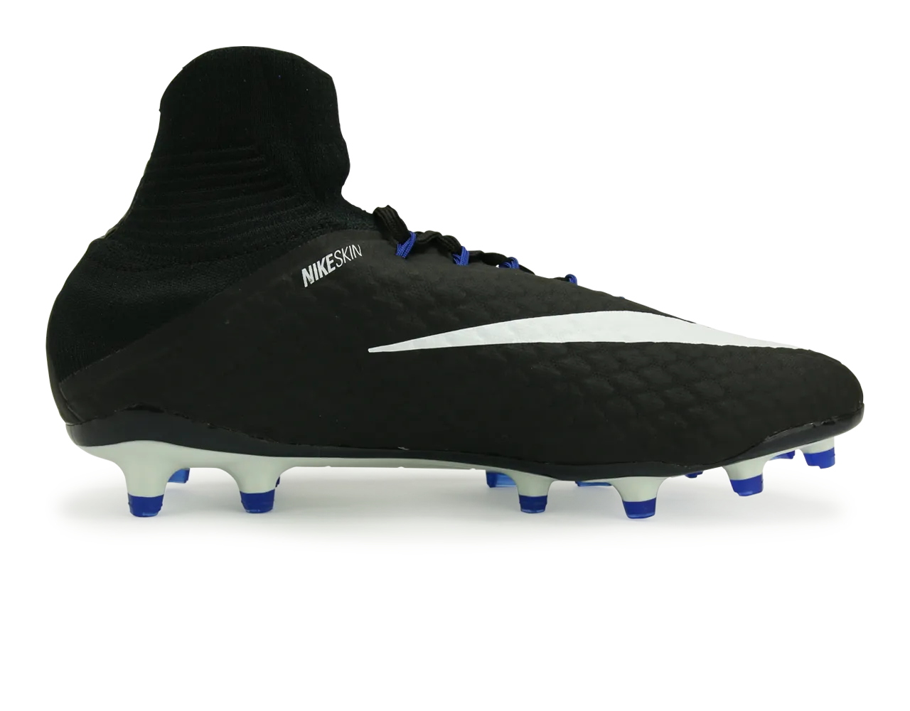 Nike Men's Hypervenom Phatal III Dynamic Fit FG Black/White/Game Royal