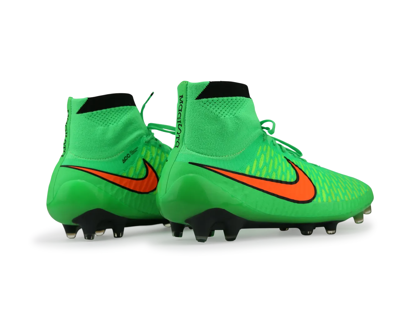 Nike Men's Magista Obra FG Posion Green/Total Orange/Flash Lime