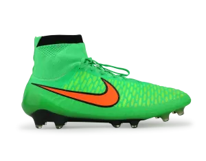 Nike Men's Magista Obra FG Posion Green/Total Orange/Flash Lime