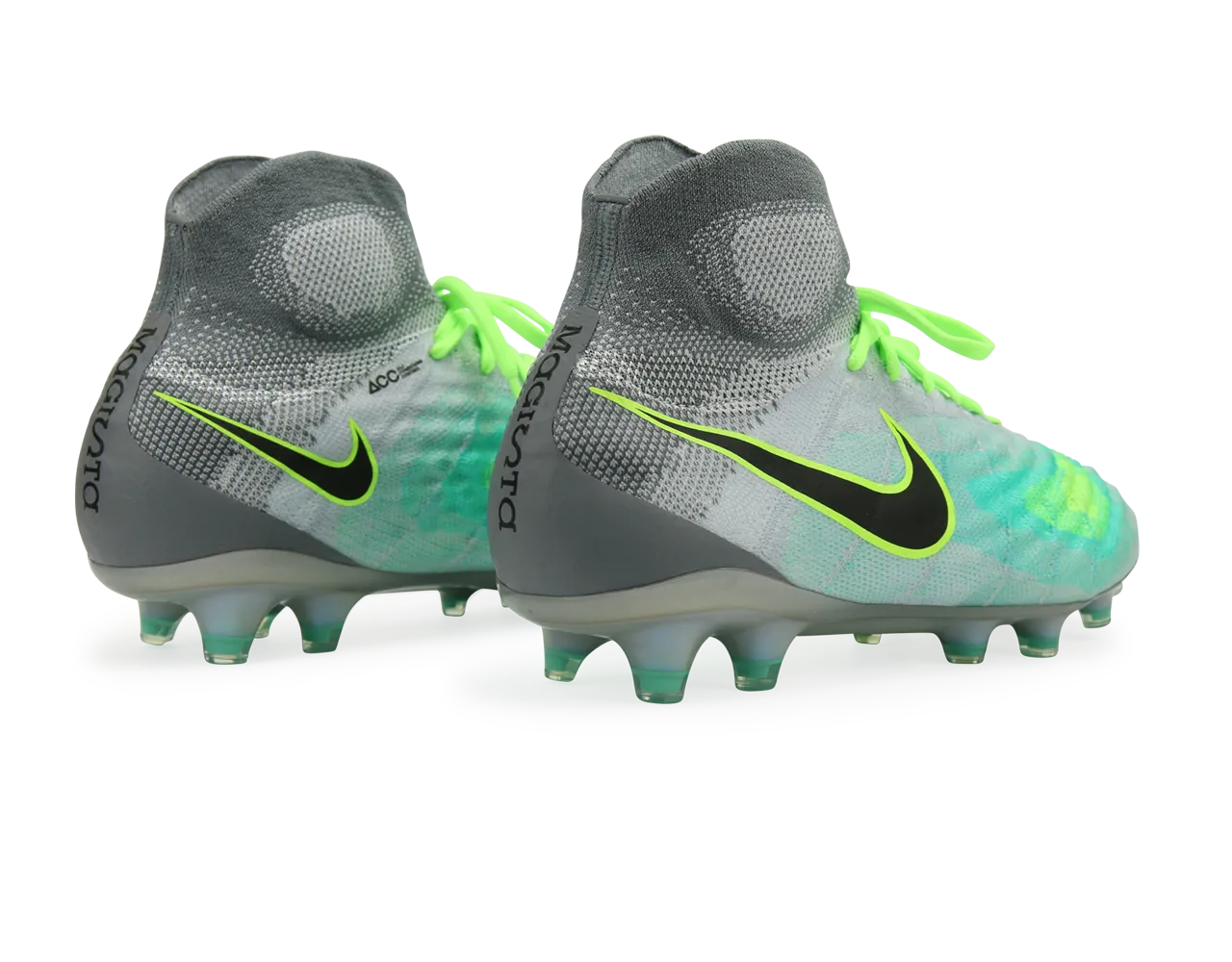 Nike Men's Magista Obra II FG Pure Platinum/Black/Ghost Green