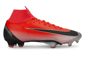 Nike Men's Mercurial CR7 Superfly 6 Pro FG Bright Crimson/Black