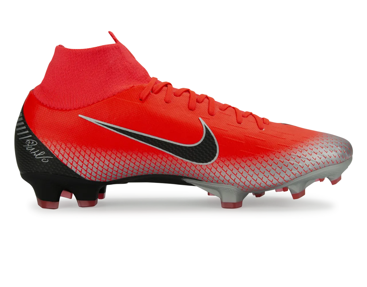 Nike Men's Mercurial CR7 Superfly 6 Pro FG Bright Crimson/Black