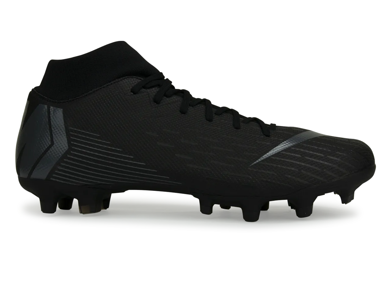 Nike Men's Mercurial Superfly 6 Academy FG/MG Black/Black
