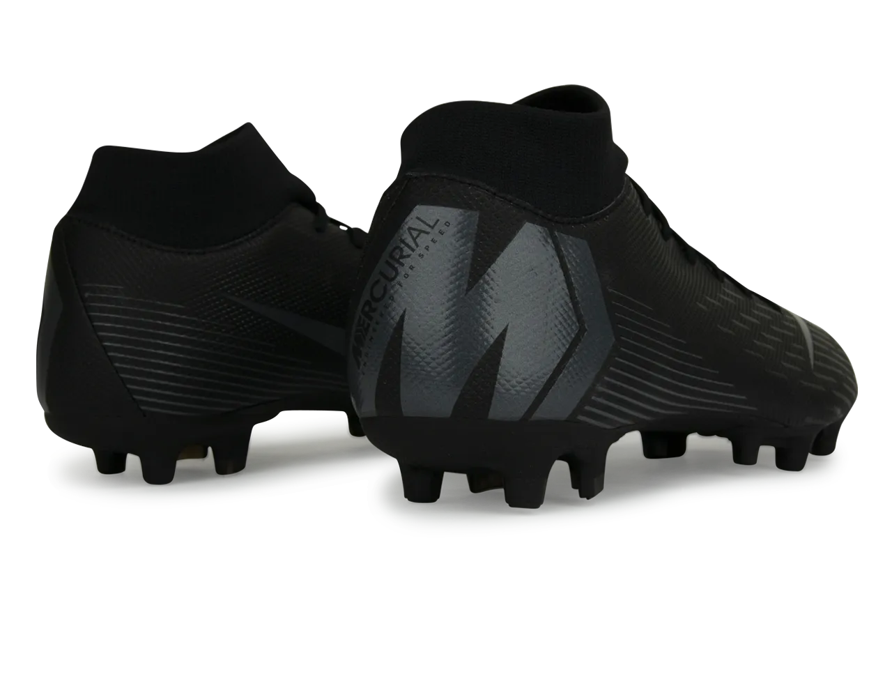 Nike Men's Mercurial Superfly 6 Academy FG/MG Black/Black