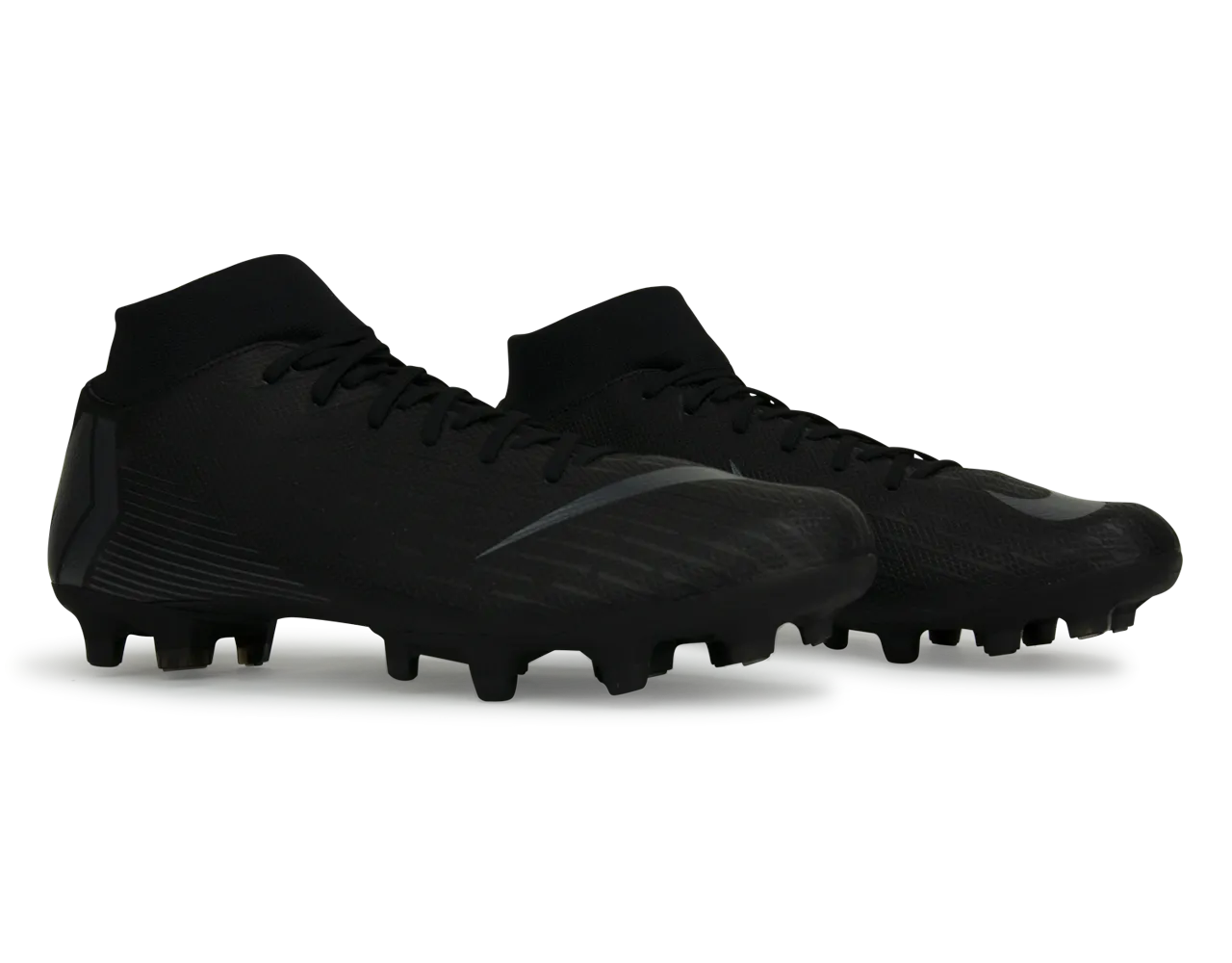 Nike Men's Mercurial Superfly 6 Academy FG/MG Black/Black