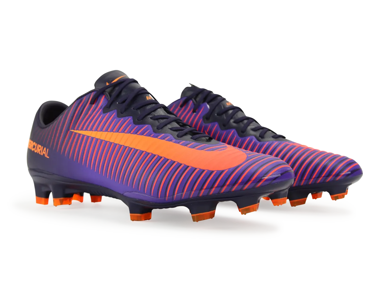 Nike Men's Mercurial Vapor XI FG Purple Dynasty/Bright Citrus/Hyper Grape