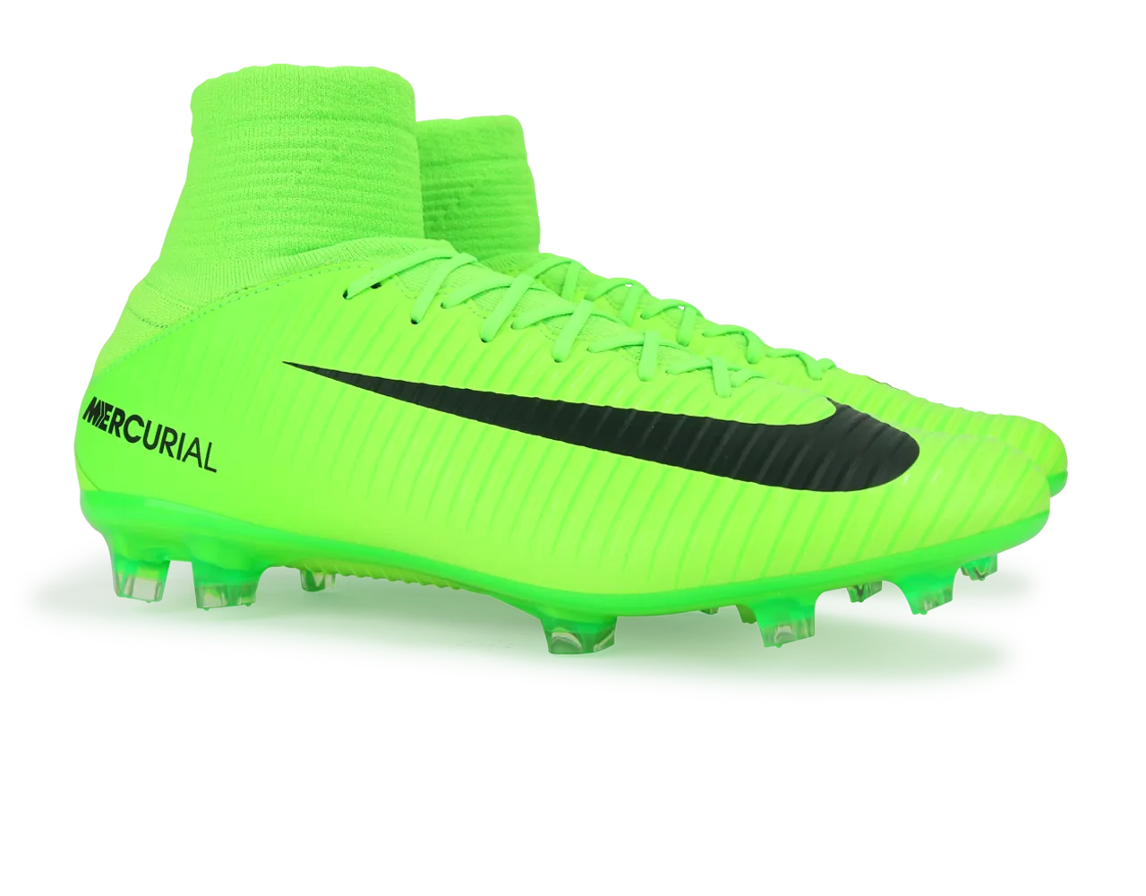 Nike Men's Mercurial Veloce III Dynamic Fit FG Electric Green/Black/Flash Lime