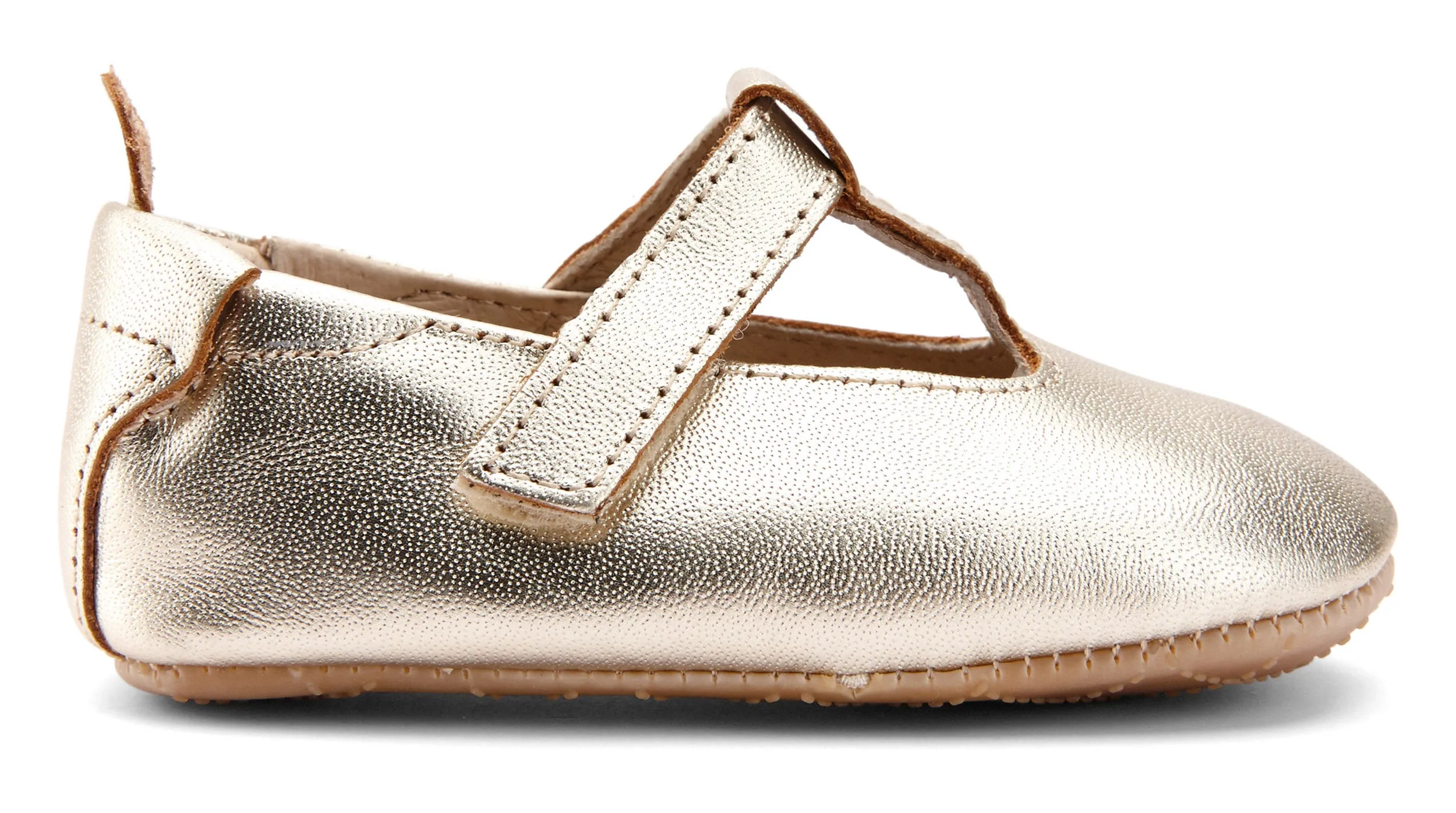 Old Soles Girl's 0018R Ohme-Bub Shoe - Gold