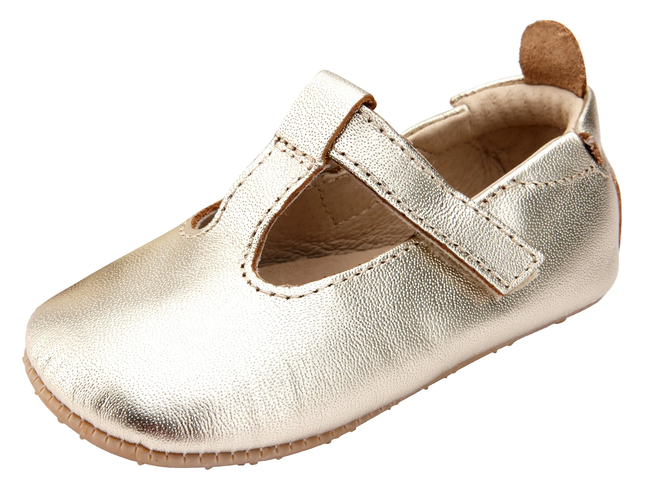 Old Soles Girl's 0018R Ohme-Bub Shoe - Gold
