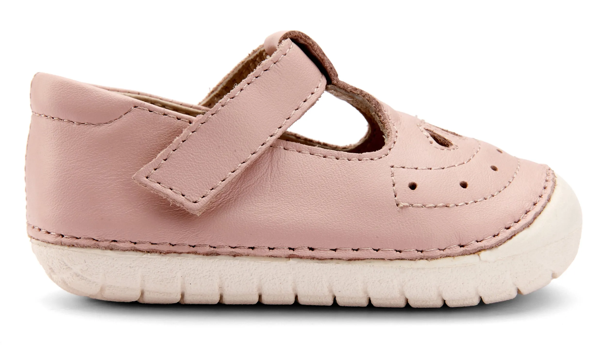 Old Soles Girl's Royal Pave T-strap Sneakers - Powder Pink