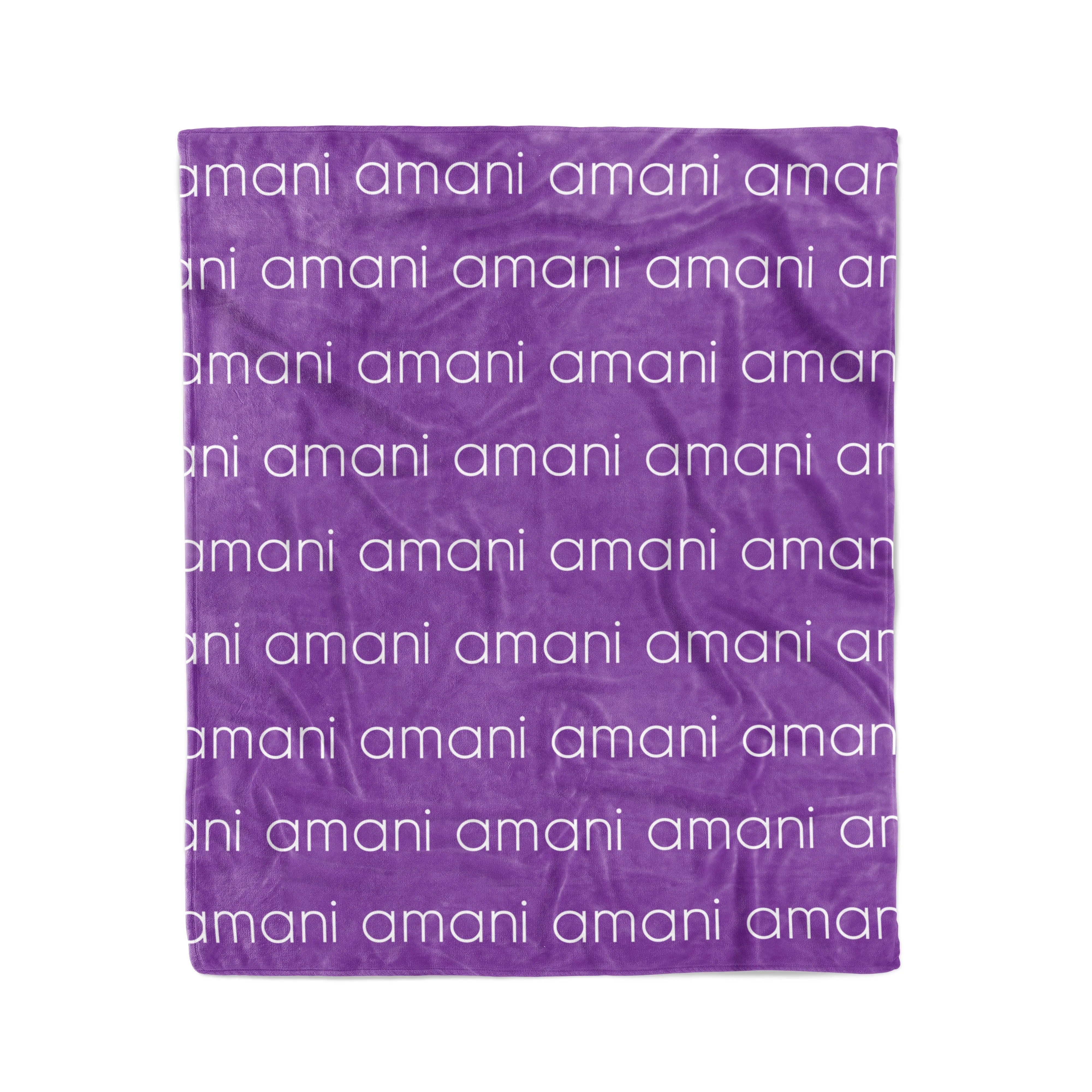 PERSONALIZED PET NAME BLANKET - LIGHT (ALL COLOR OPTIONS)