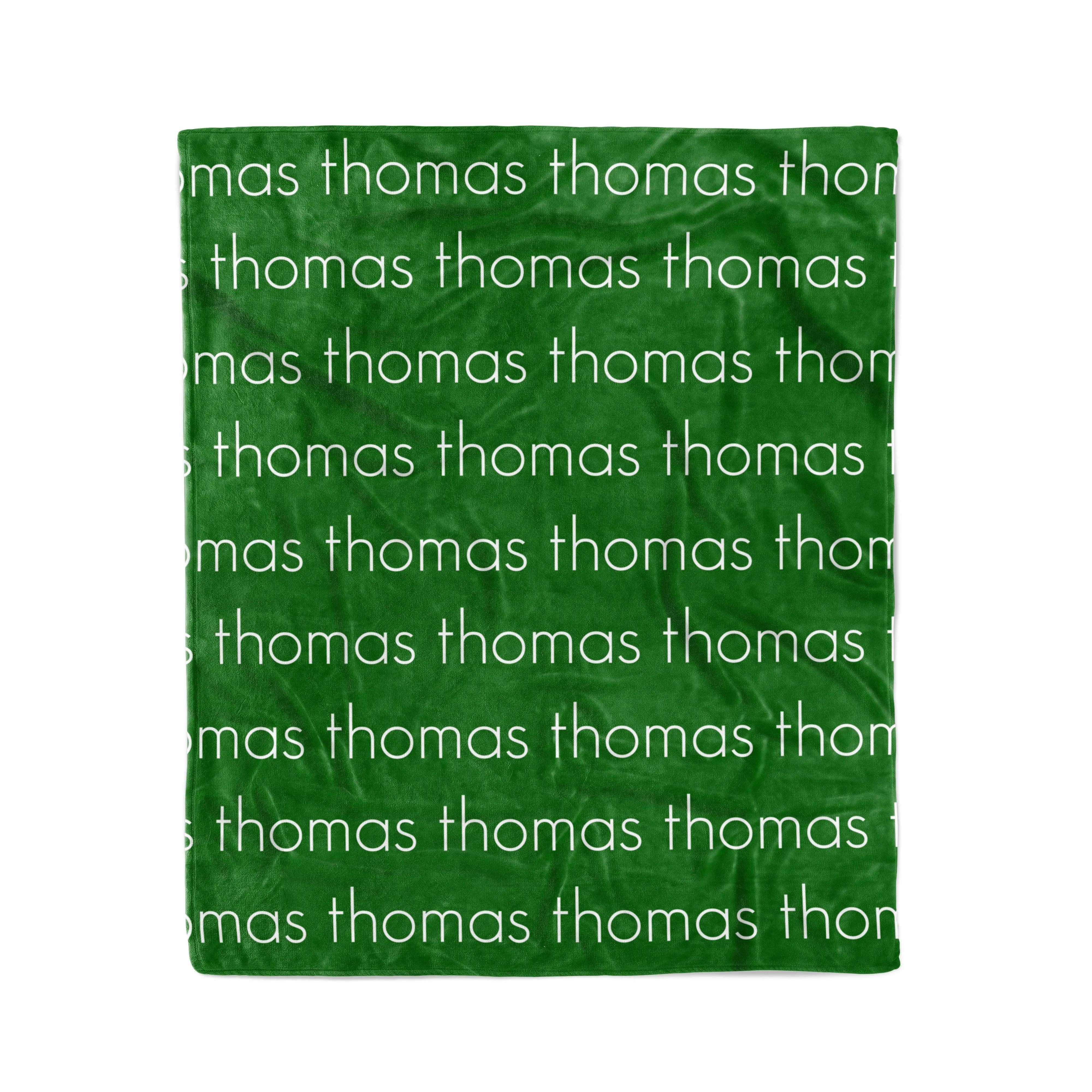 PERSONALIZED PET NAME BLANKET - LIGHT (ALL COLOR OPTIONS)