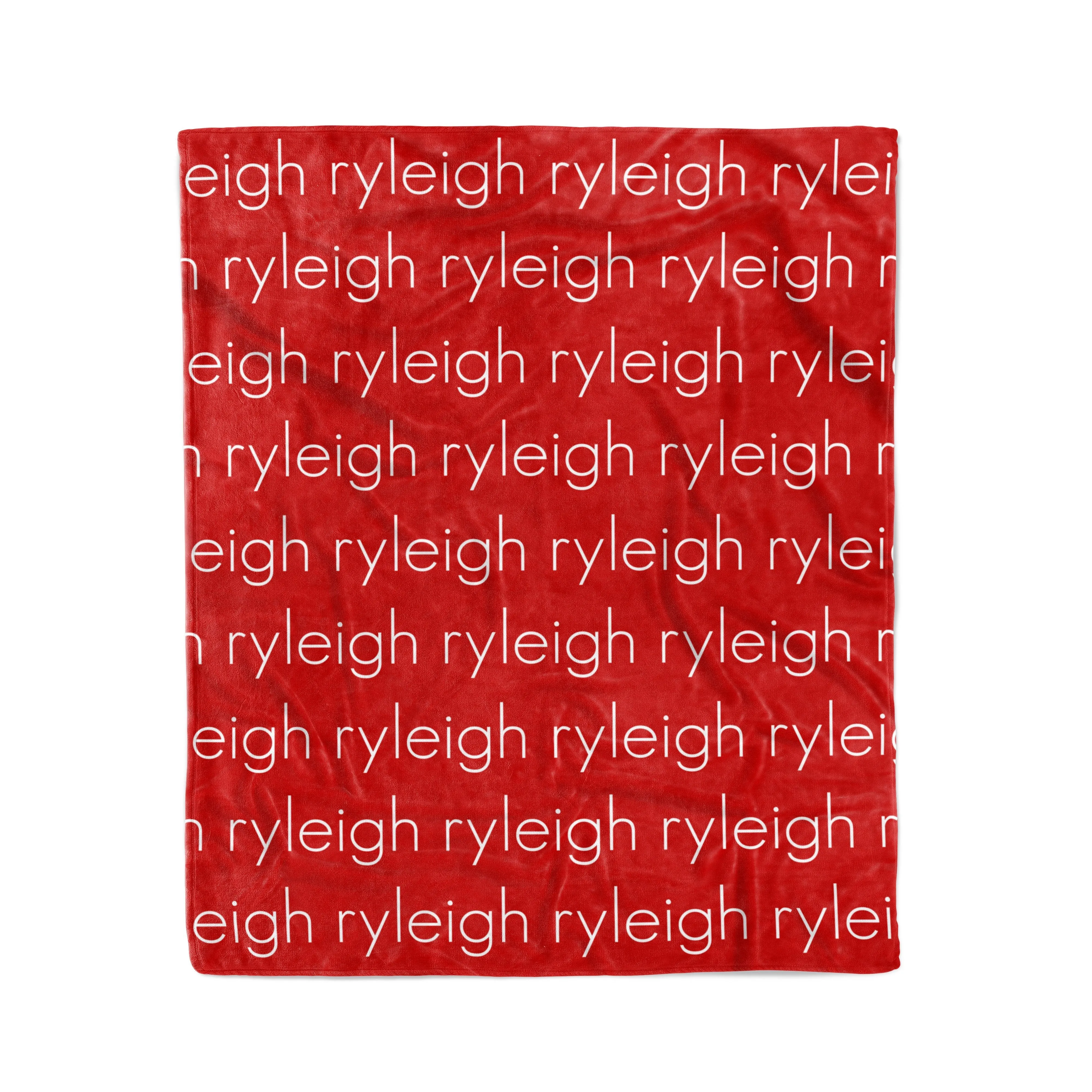 PERSONALIZED PET NAME BLANKET - LIGHT (ALL COLOR OPTIONS)