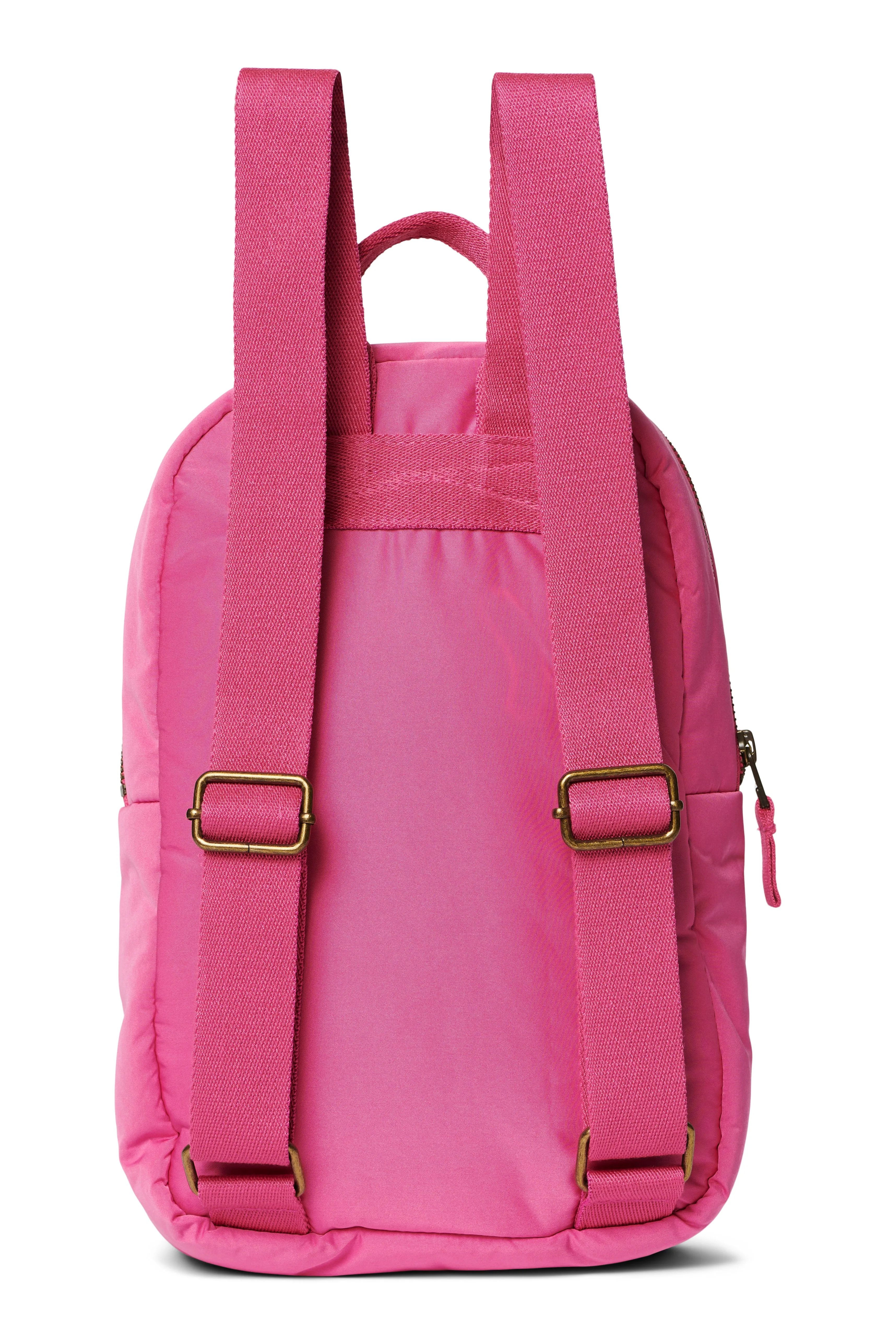 Pink Puffy Mini Backpack
