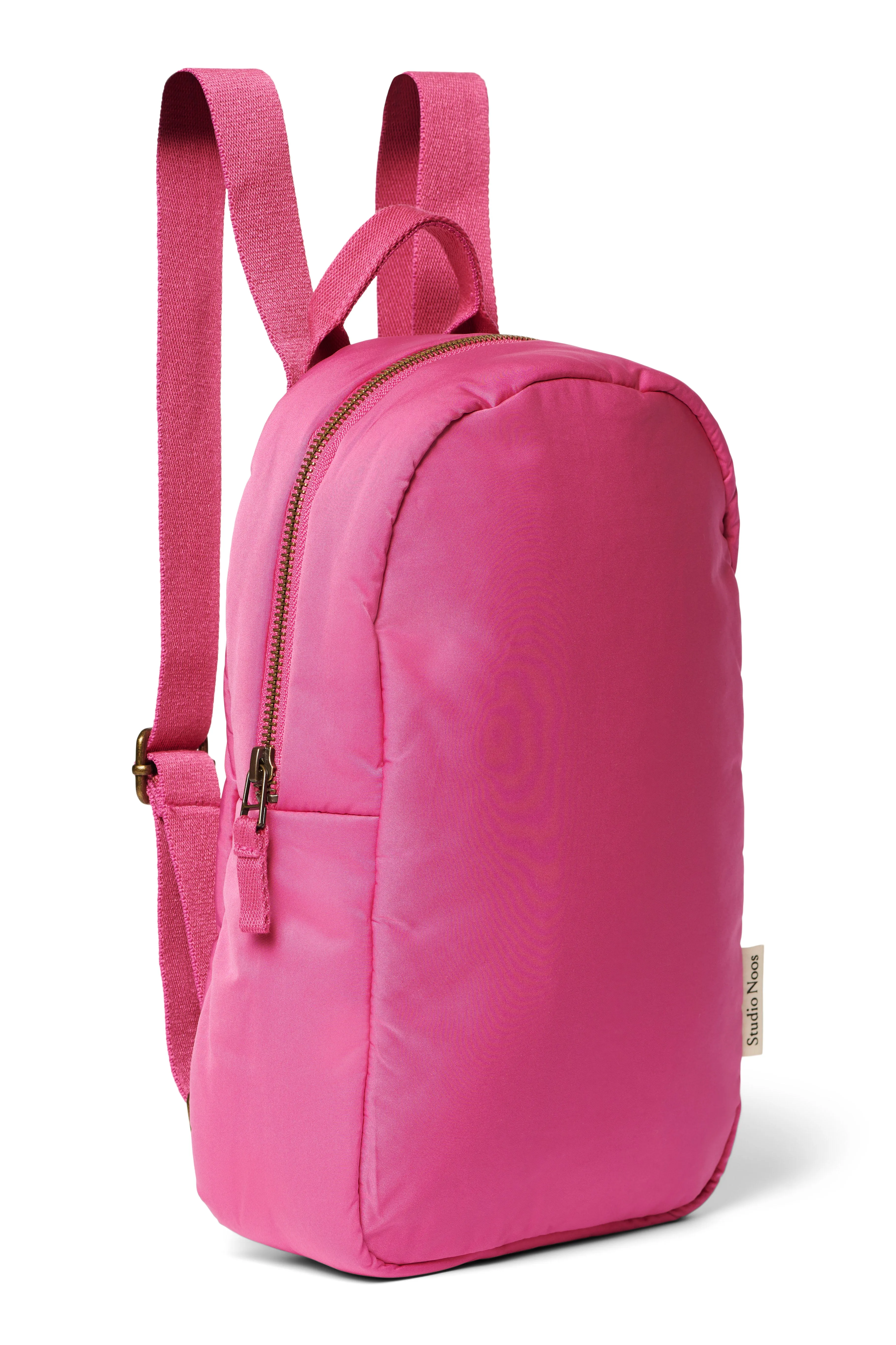 Pink Puffy Mini Backpack