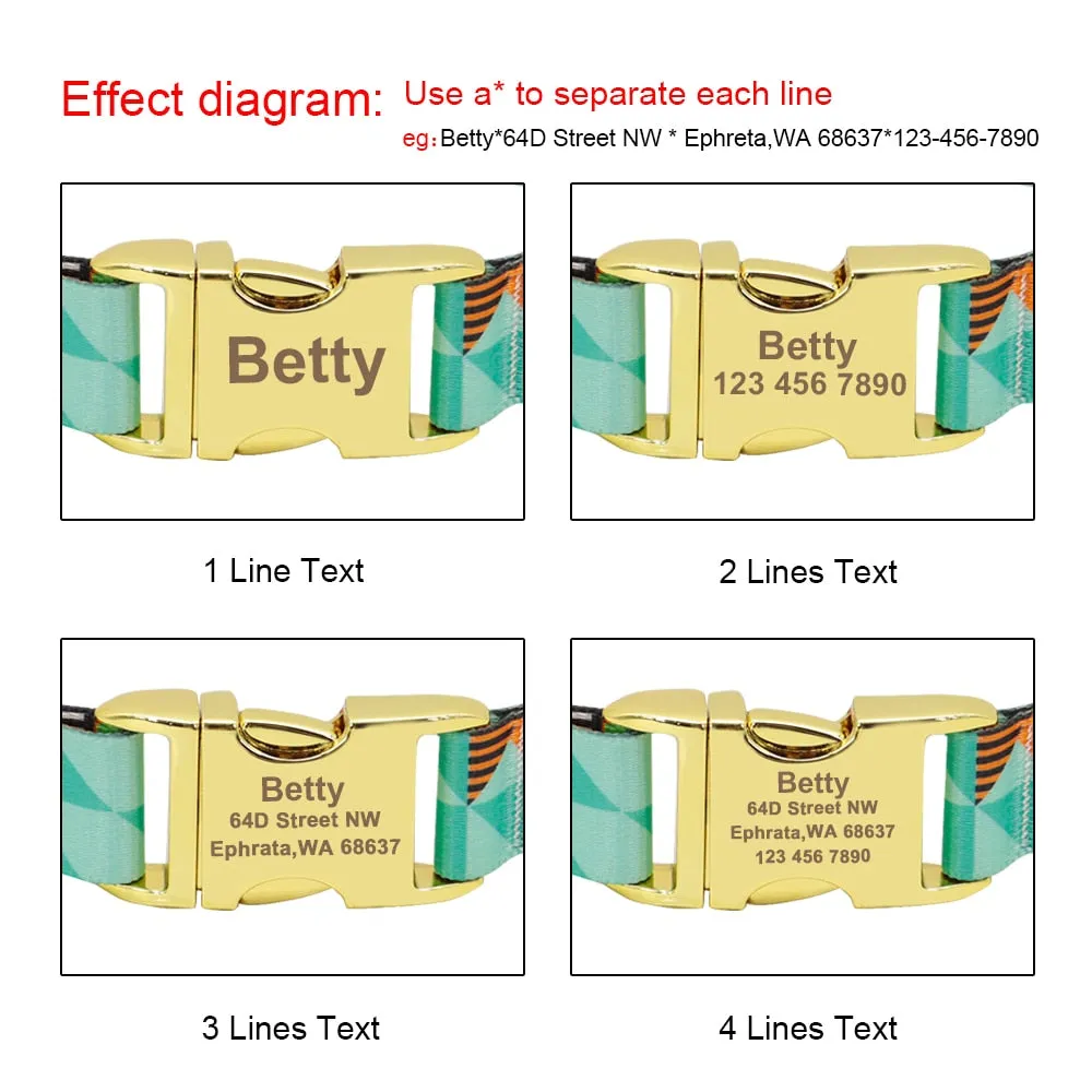 Polygonal Personalized Collar