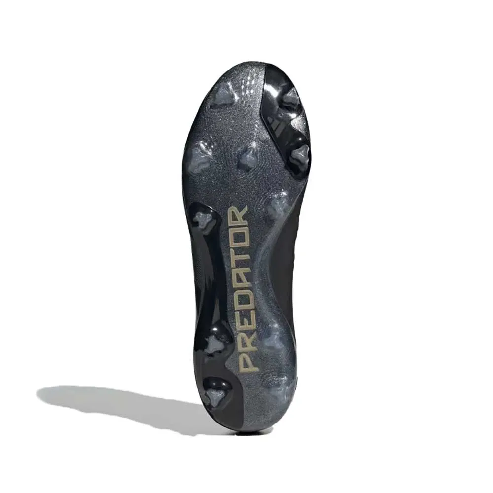 Predator Pro FG Soccer Cleats - Core Black/Carbon/Gold Metallic - Regular (D)