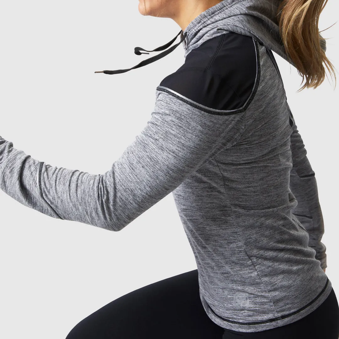 Quick Run Athleisure Hoodie (Heather Grey)