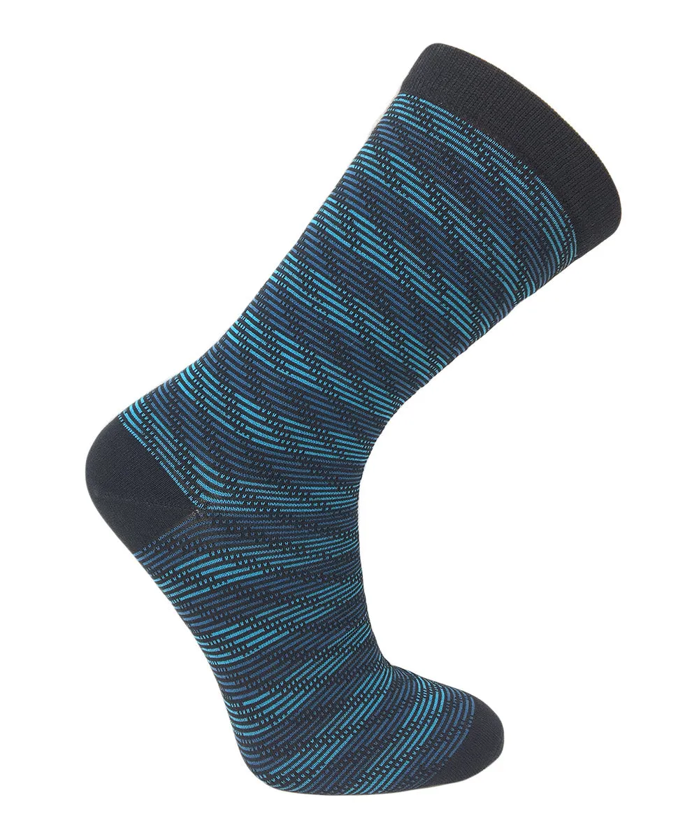 "Striped" Bamboo Socks by Vagden-Medium
