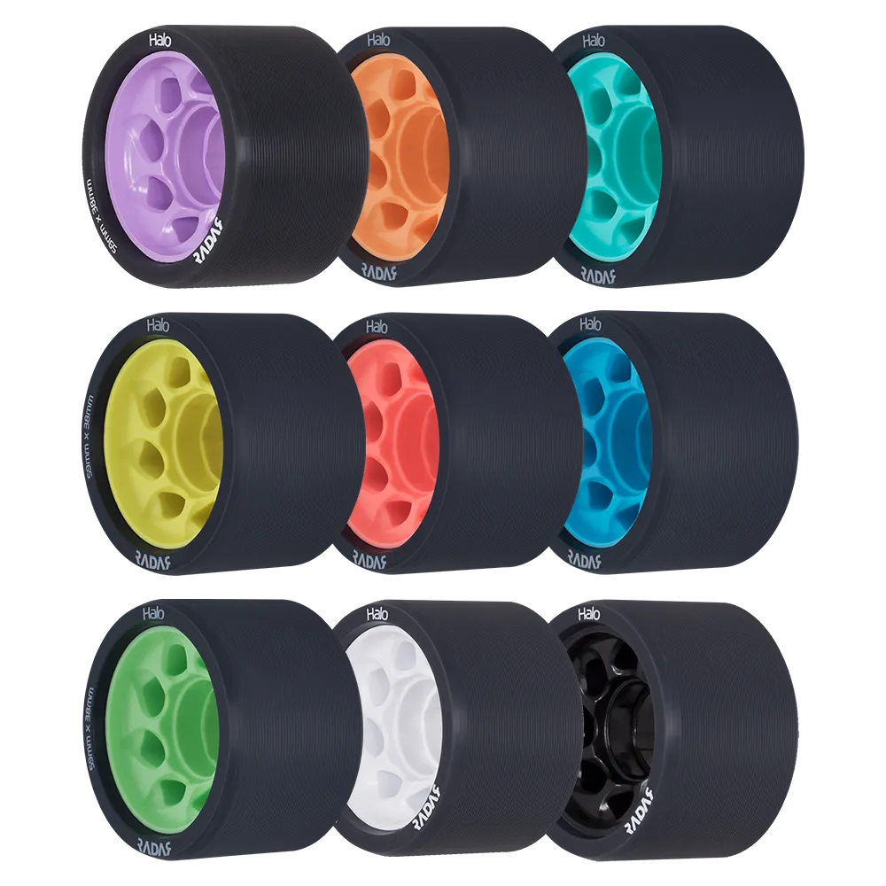 Riedell Blue Streak Skate with Reactor Pro Plate or Arius platinim plate