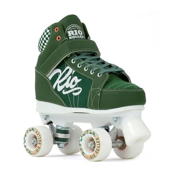 Rio Roller Mayhem II Green Roller Skates