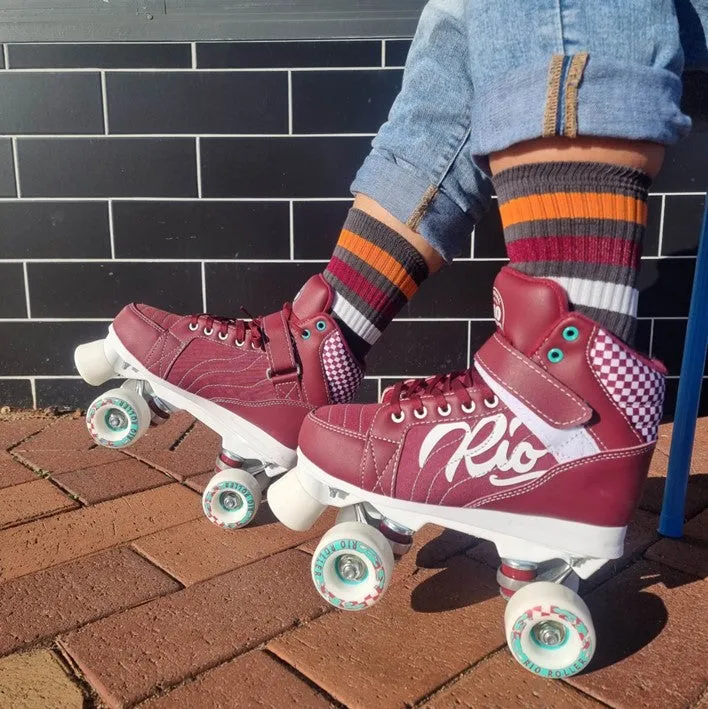 Rio Roller Mayhem II Red Roller Skates