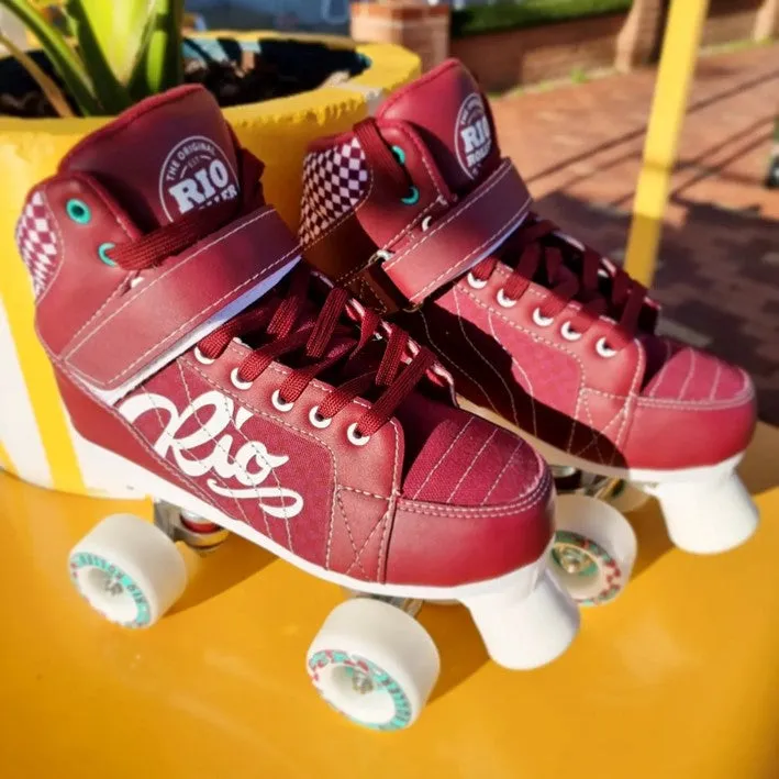 Rio Roller Mayhem II Red Roller Skates